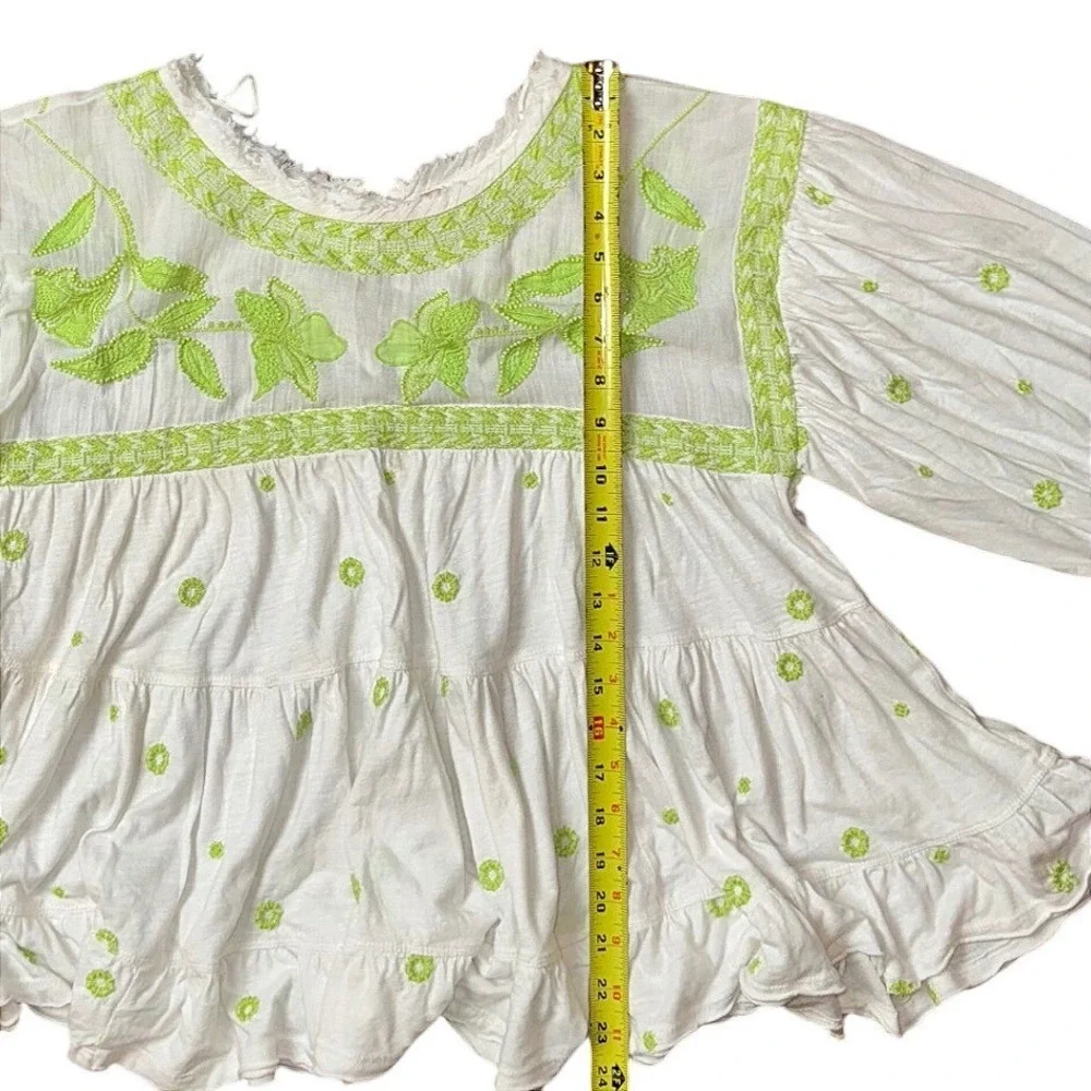 Free People gauzy cotton